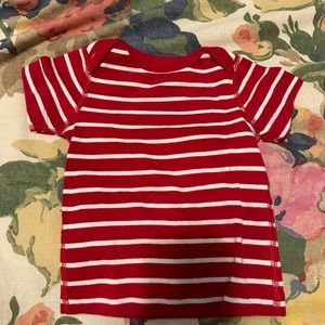 Hanna Andersson Baby striped shirt size75/12-18 months